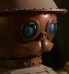 Tik-Tok the robot!