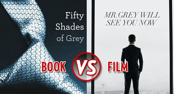 Book vs. Film: Fifty Shades of Grey