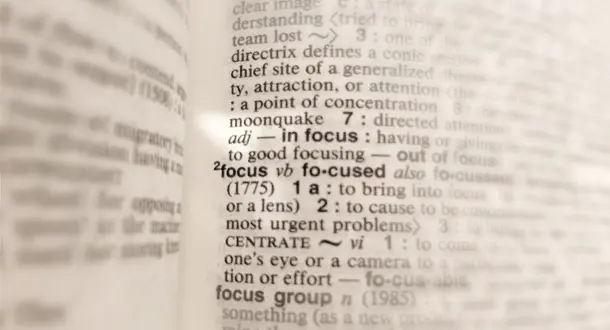 Better Writing Through Focus Words