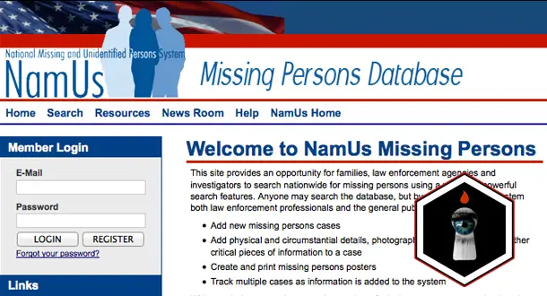 LURID: Last Seen Wearing - Missing Persons and Unidentified Remains Databases