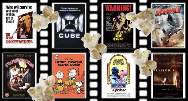 Gory, Bizarre, Cheesy Horror Movies and Their Book Matches Pt. 1