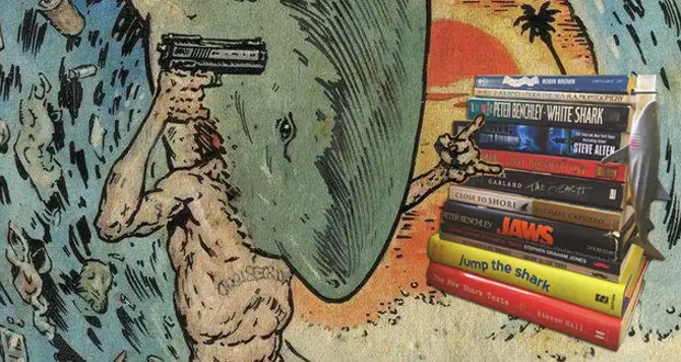 The Top 10 Shark Books (that are in my house) Just in Time for Shark Week!