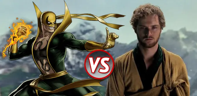 Comics vs. Television: Iron Fist