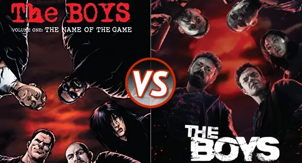 Comics vs. Television: "The Boys"