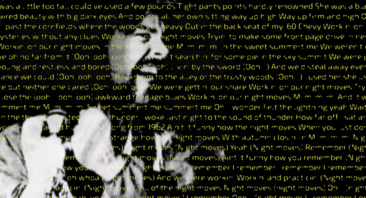 Bob Seger's "Night Moves": A Short Lesson on Repetition