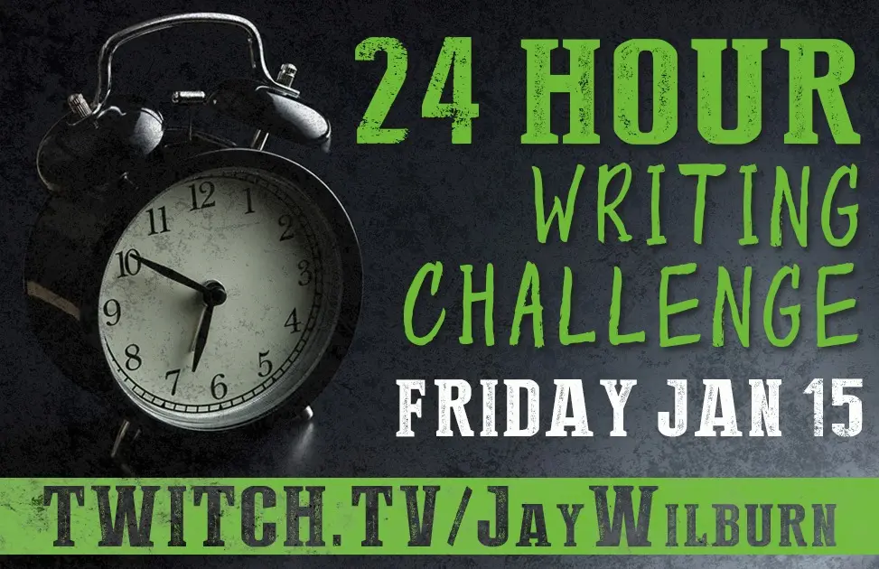 24 Hour Writing Challenge: Livestreaming a Full Day of Writing on Twitch