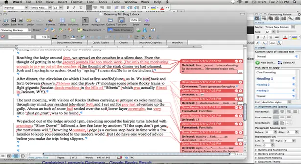 Look Like A Genius Without Actually Being One: Eight Formatting Tips And Tricks