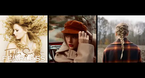 Taylor Swift Albums as Books