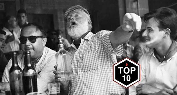 10 Big-Time Literary Drunks