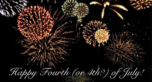 Is it the Fourth or the 4th of July?: Formatting Numbers in Your Writing